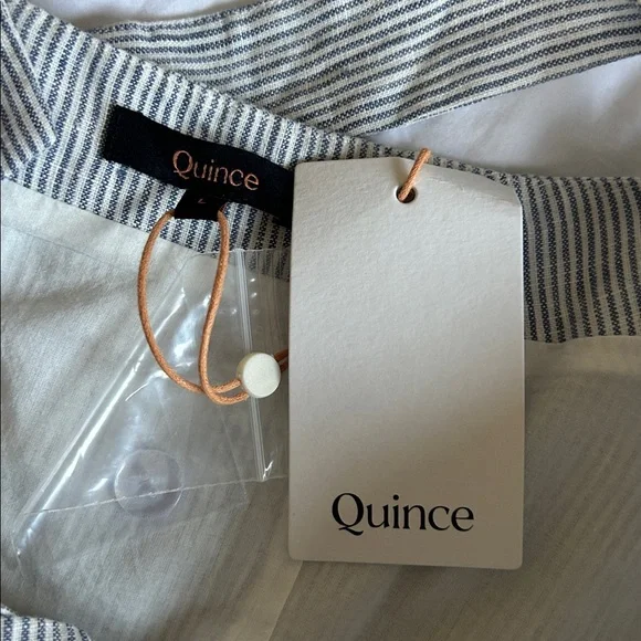 NWT - Quince 100% European Linen Fitted Tank – Large - Picture 5 of 5